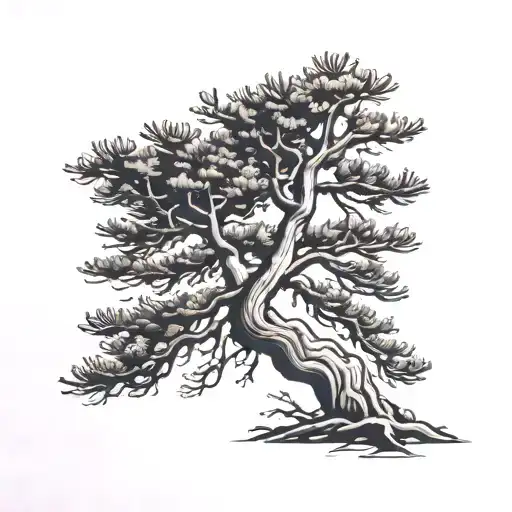 Small Pinyon Pine Tree