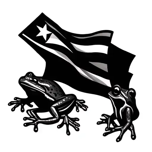 Tatoo About My Grandmother Who Passed Away On 09-16-1953 Incorporate Frogs Add A Cuban Flag