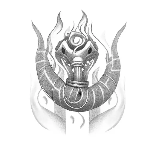 A Smoke Shaped Like Fire Hoses