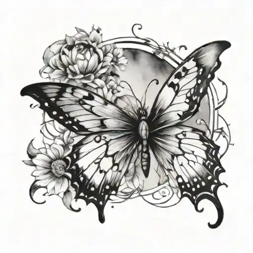 Tiny Dancer Sun Butterfly Watercolor Art Tradition