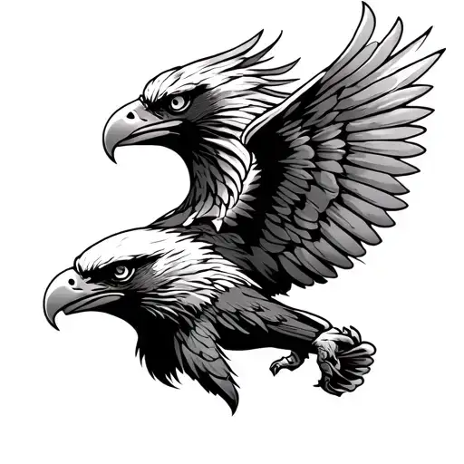 Trojan And Eagle