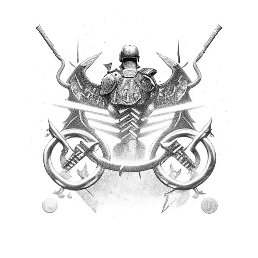 New Odel Army Graphics On Album Thunder And Consulation