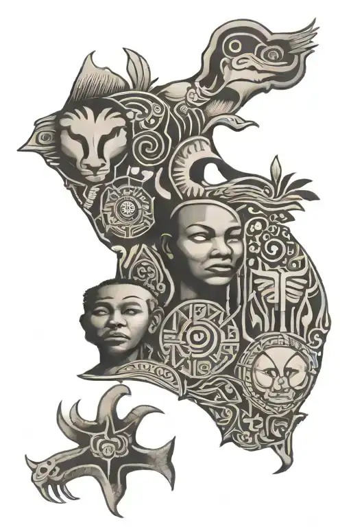 Teacher Grandama African Symbols Incorporated