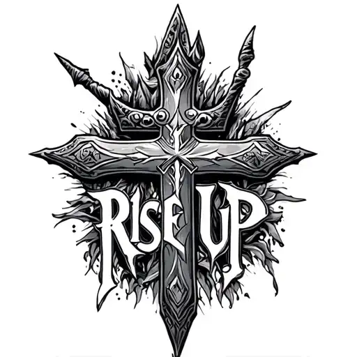 Western Cross Says Rise Up King
