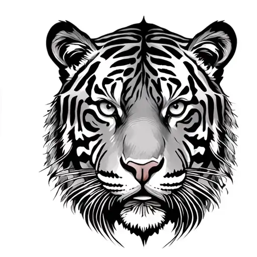 Forest Tattoo With Tiger In The Middle Covering My Arm