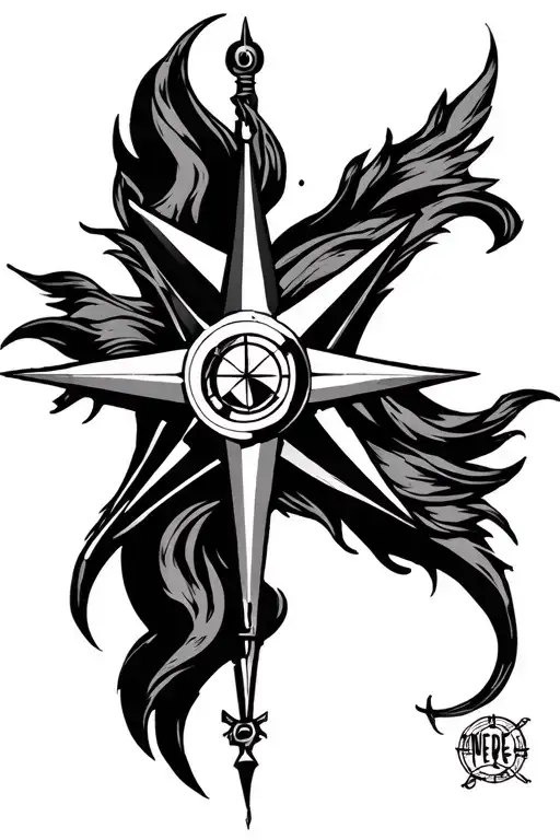 One Piece Anime Compass