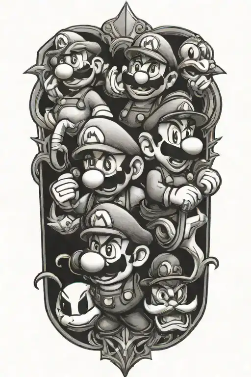 Super Mario Villains