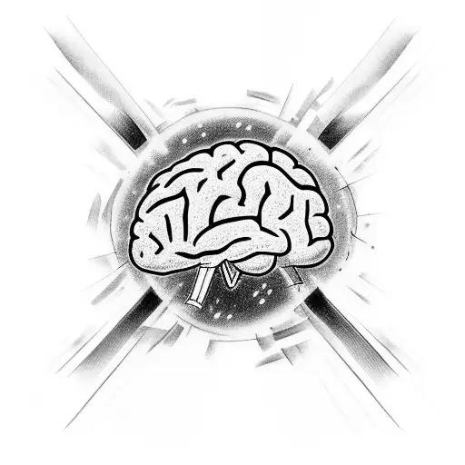 Brain Cancer Ribbon Dad