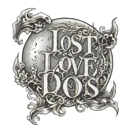 Lost Of Love Ones Text With Moon