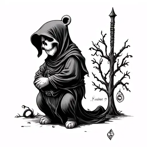 Whinnie The Pooh Grim Reaper