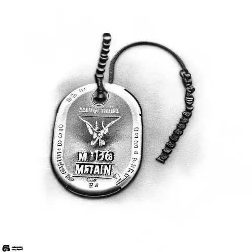 M1 Garand M16a1 Dog Tags
