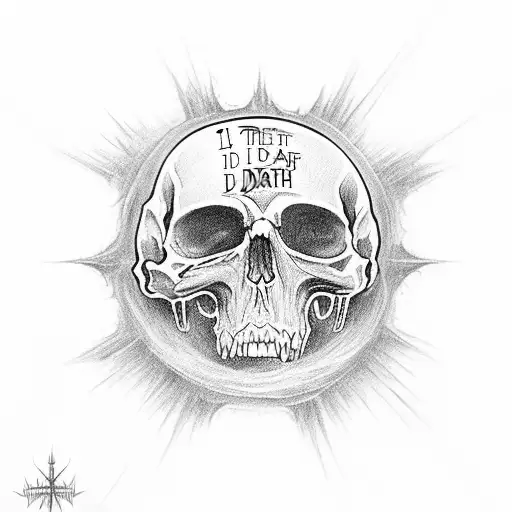 I Do Not Fear Death For Death Is Just Another Adventure With The Deathly Hollows Symbol