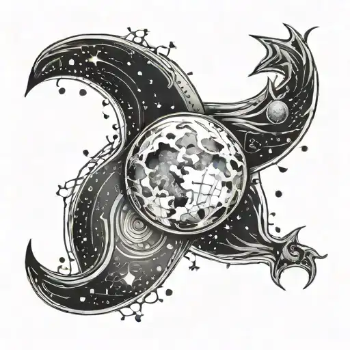 Moon Aquarius Constellation