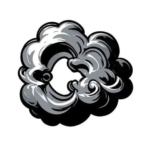 Cloud Luck Charm Symbol