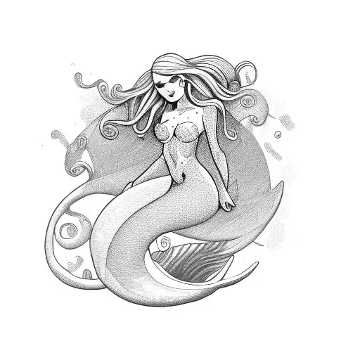 Nautical Sexy Mermaid