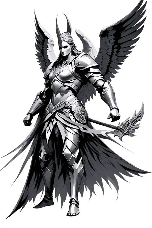 Armored Warrior Angel