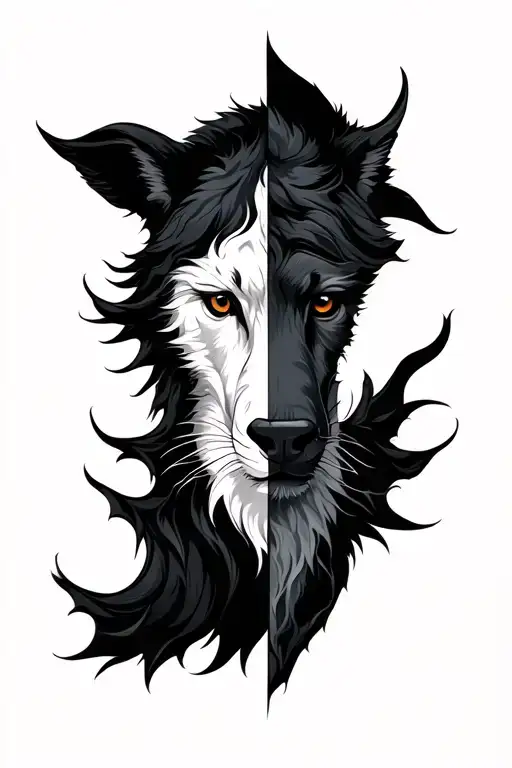 2-Faced Animal Surrounded My Mountain Range