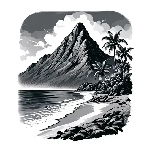 El Salvador Beaches Mountain