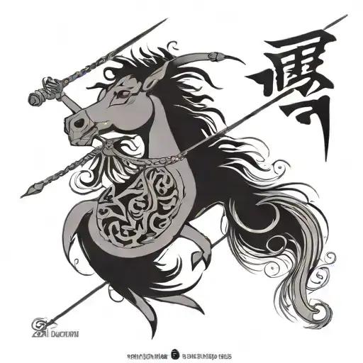Generate A Japanese Tattoo With My Name Which Is Saikiranvarma And My Horoscope Which Is Sagittarius