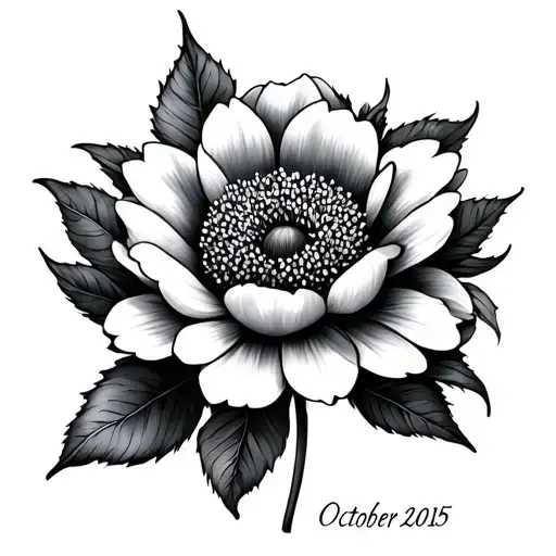 October Birth Flower Year 2015