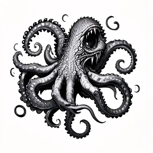 Kraken Hand And Forearm