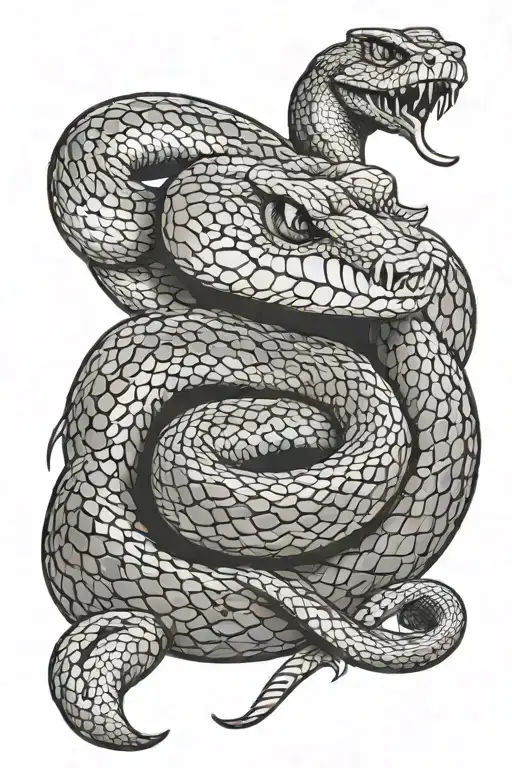 Diamondback Rattle Snake With A Football And Number 11