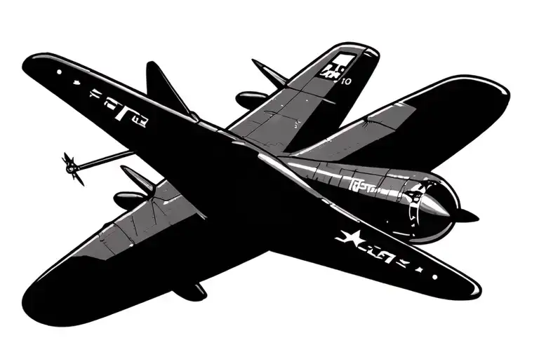 Aircraft With Symbol That Remes