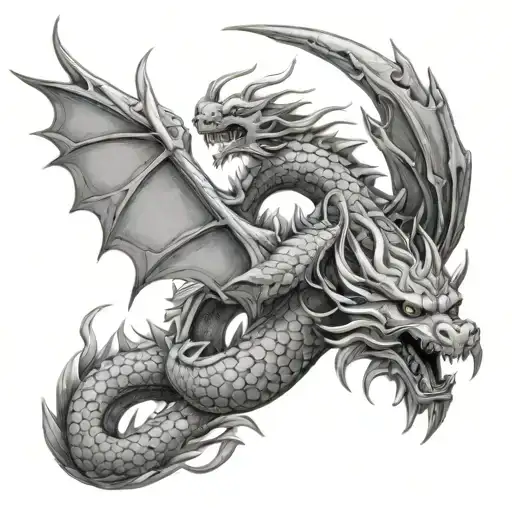 Moon Aquarius Dragon