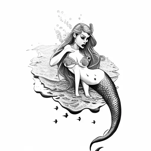 Nautical Sexy Mermaid