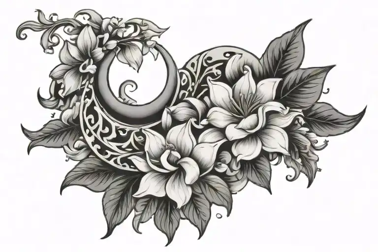 Last Crescent Love And Jasmine In The Strip