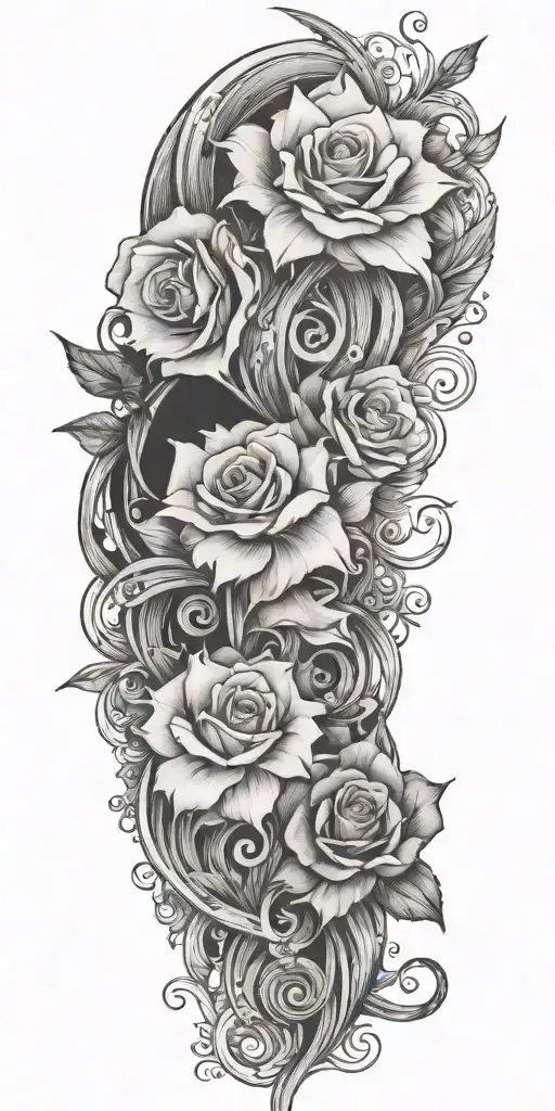 Lyrics Written Vertically