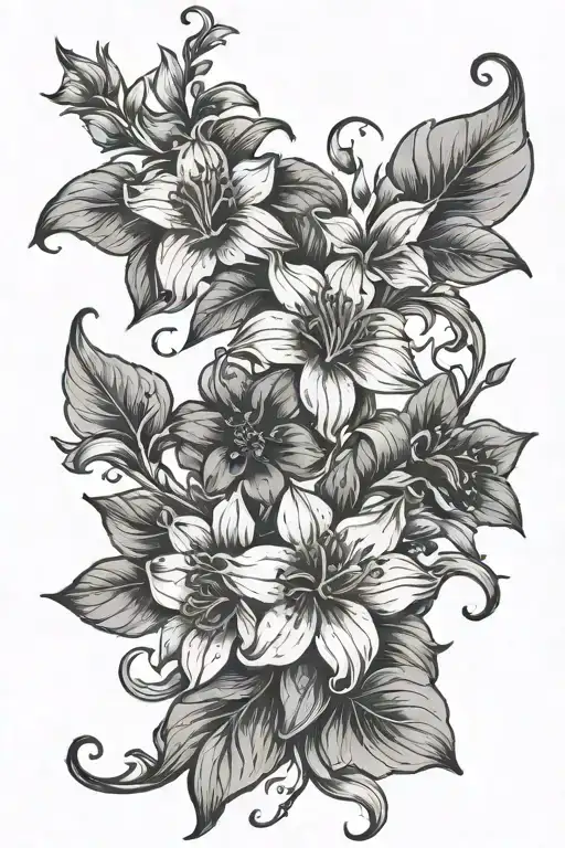 July And June Birth Flower Vines