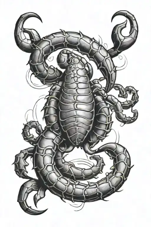 Cancer Zodiac Symbol And Scopion