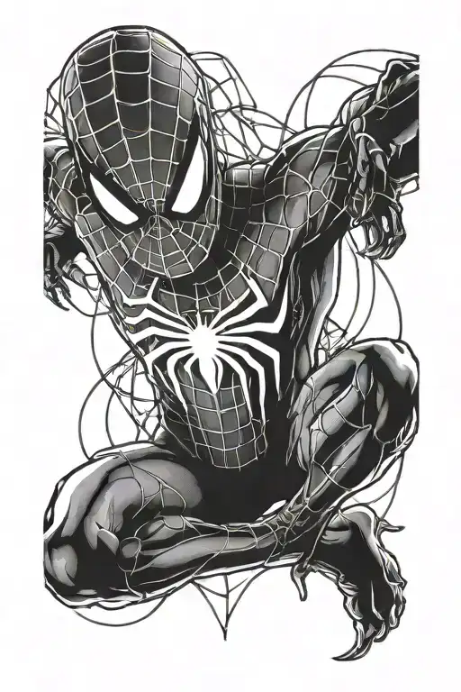 Spider Man On My Forarm Half Sleeve
