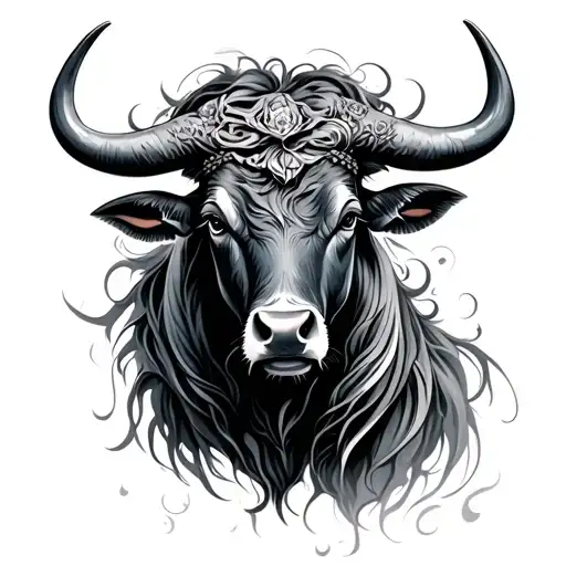 Bull And Taurus Goddes