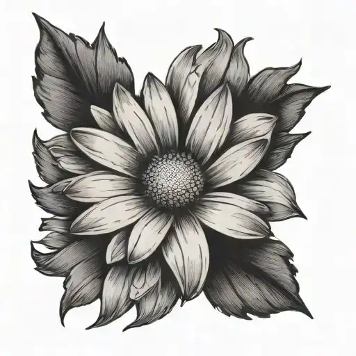 Daisy Flower With Numbers 999