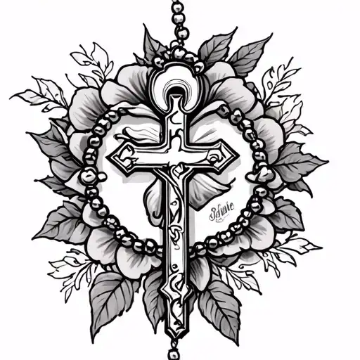 Bianco With Rosary Going Through It