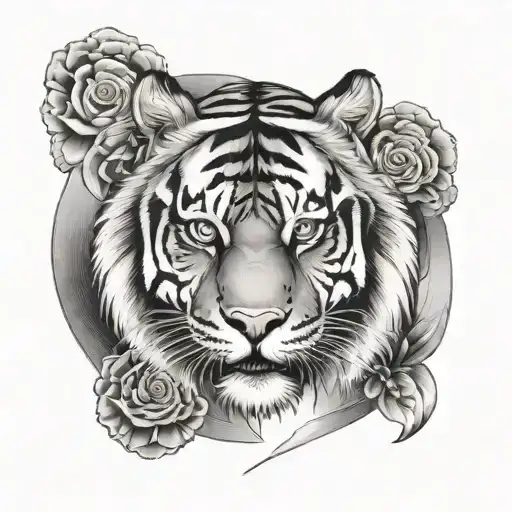 Tiger And Evil Eye