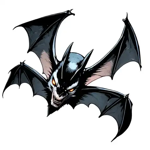 Light Bat Chauve Flight