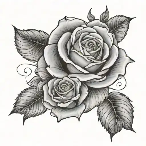 Rose And First Name Eva