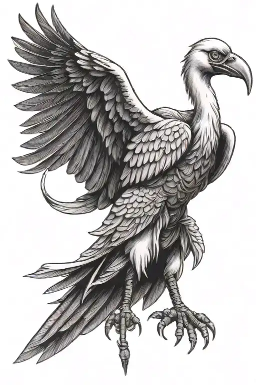 Stork Soldier Holding A Gun