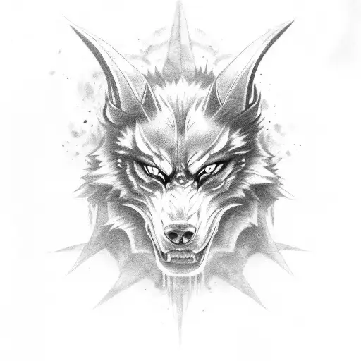 Demon Wolf Beast Warrior