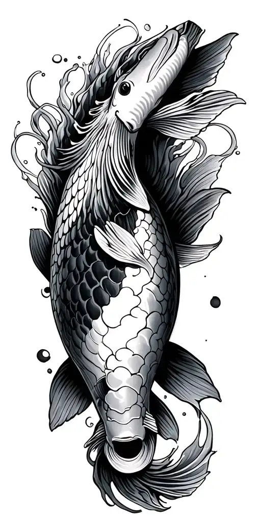 Koi Fish Inspired Sleeve