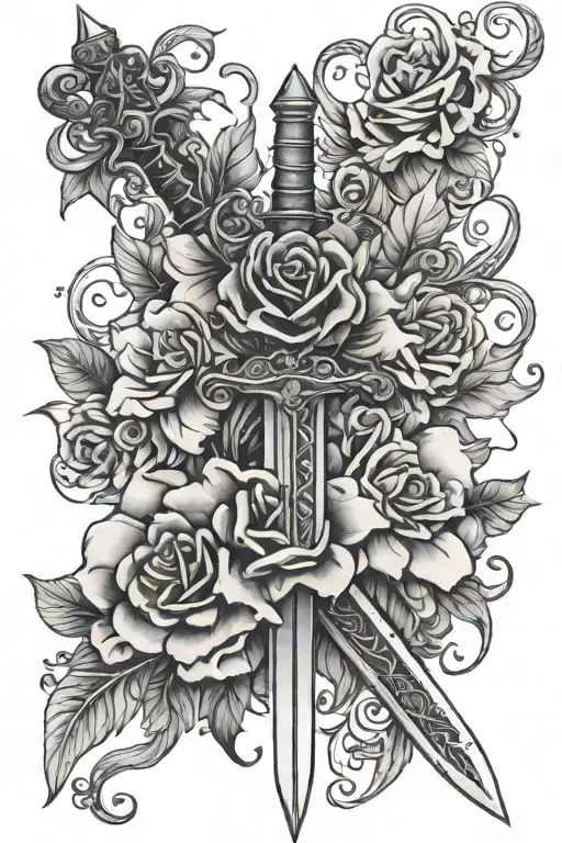 Sword Flowers Surrounding