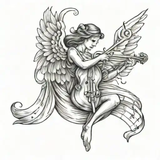 Angel Of Music Note