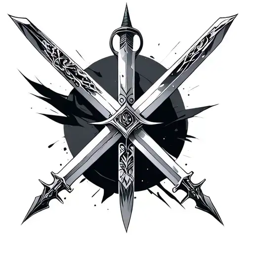 Geometric Single Sword