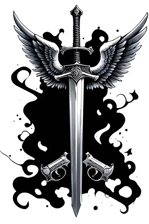 Sword Wings And Guns