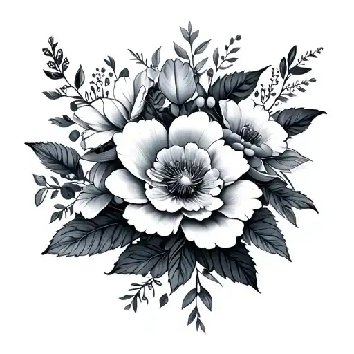 Floral Design Combining Elements