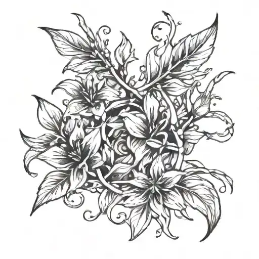 Firefly Mountains Honeysuckle Vine Tin Cup Intertwined