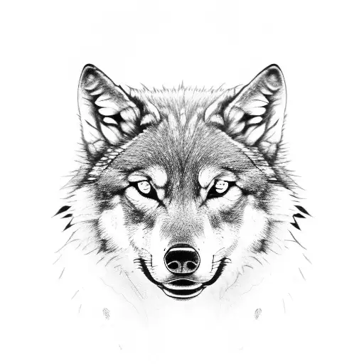 Ouroboro With Wolf Head